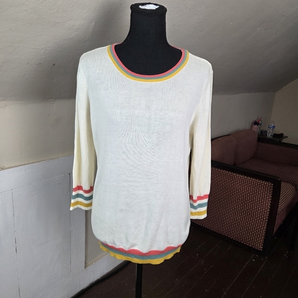 ModCloth Future Looks Vim Knit Sweater Size L - Picture 3 of 14